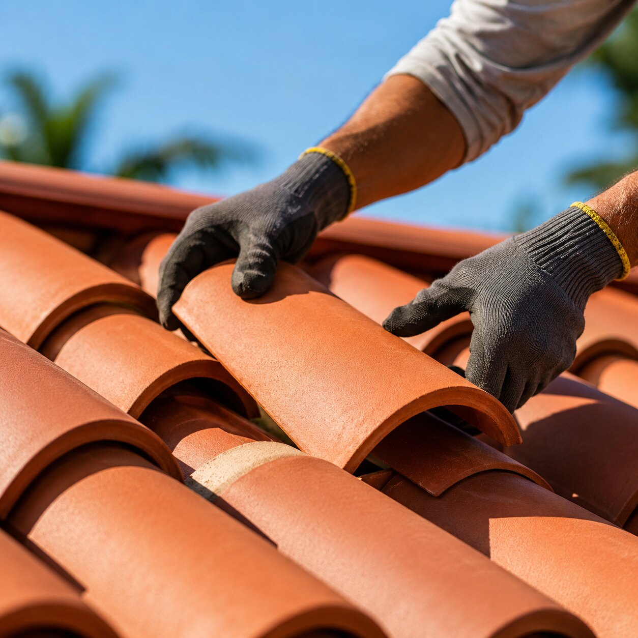 Reemplazo de techo de teja por Art’s Roofing